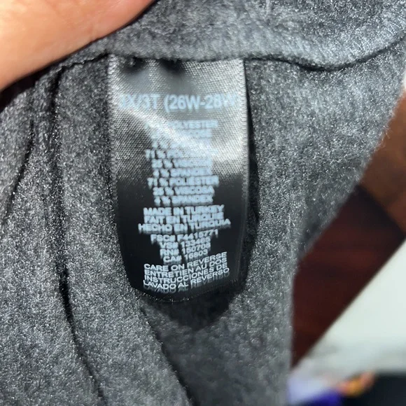 NWOT 3X Studio 1886 Grey Cowel Neck Sweater Dress with pockets - Picture 12 of 13